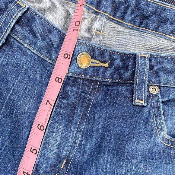 Carhartt Women's Curvy Fit Dark Wash Mid Rise Bootcut Denim Jean Size 10 Regular - Picture 3 of 5